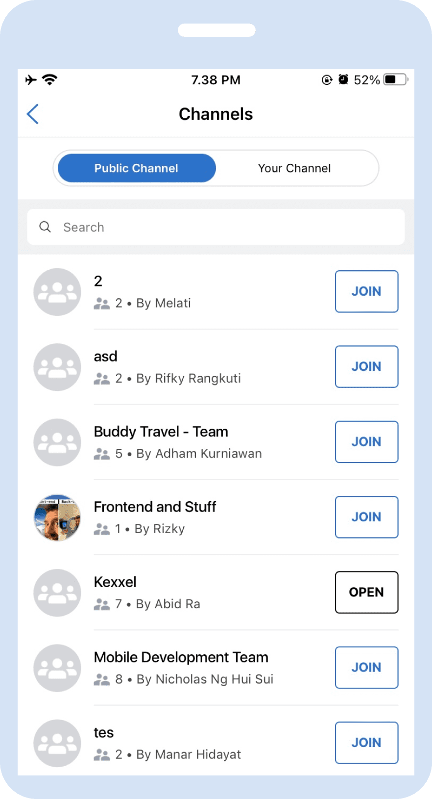 Channel Illustration